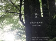 GALLERY SHIMAZU 5月企画展「掛花」